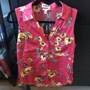 Express Medium Portofino Pink Floral - NWT